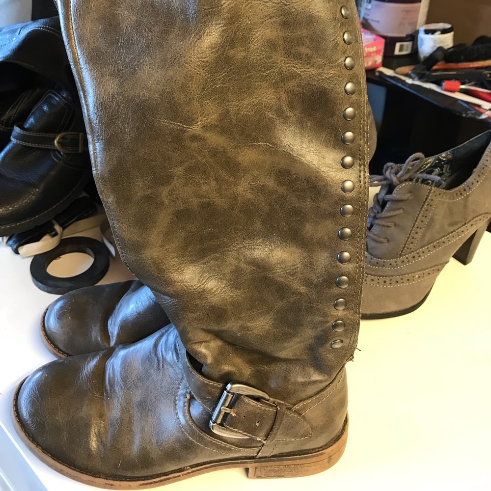 Knee high boots